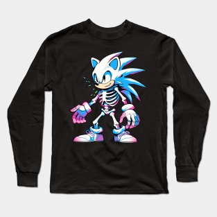 skeleton sonic Long Sleeve T-Shirt